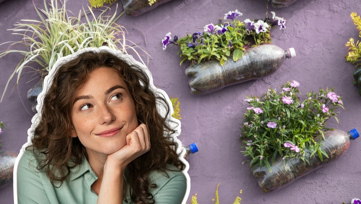 5 manualidades con botellas de plástico para reciclar y decorar tu casa