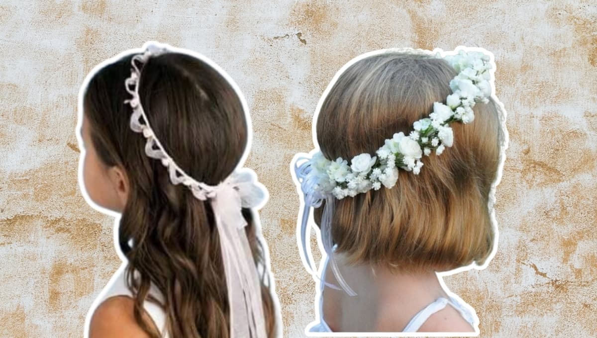 Peinados de primera comunión: 4 estilos elegantes para niñas