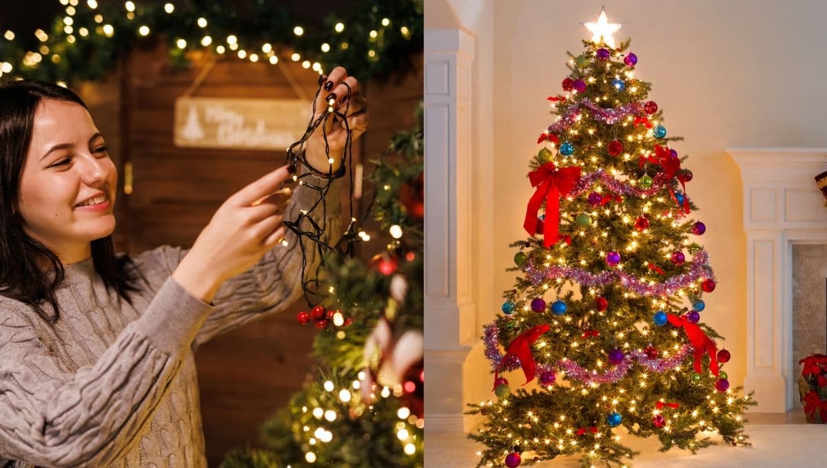 Árbol de Navidad: ¿Cómo poner la serie navideña rama por rama y cuántas necesitas?