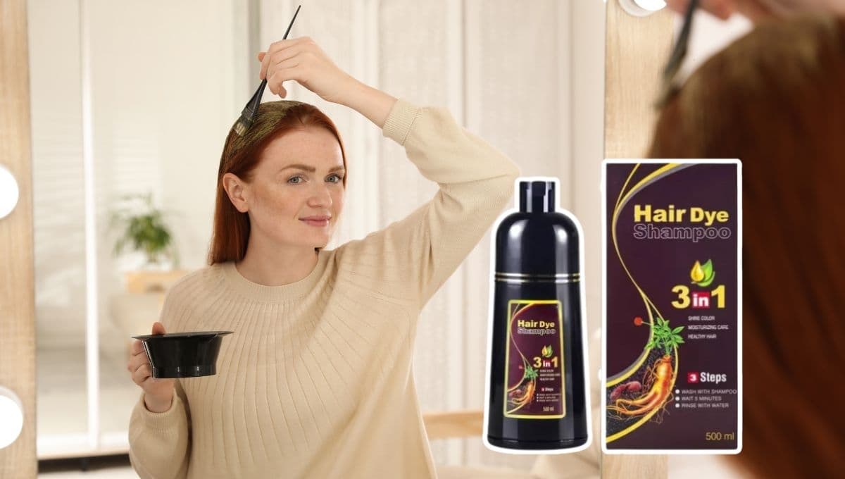 Se acabaron las canas con este shampoo que pinta el cabello al instante