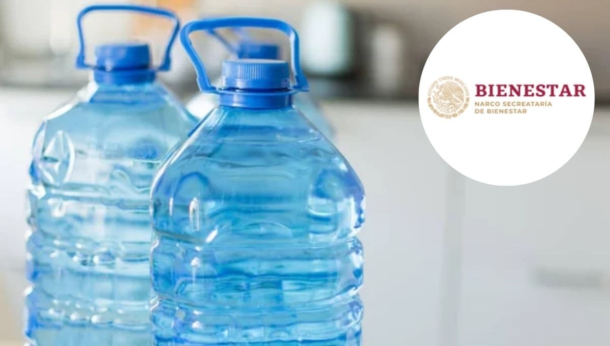 ¿En dónde comprar garrafones de agua potable en 5 pesos con Bienestar?