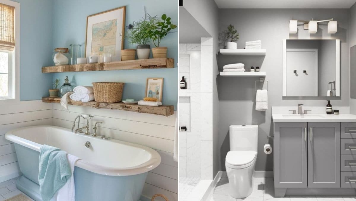 5 colores para baños sencillos que lo harán lucir moderno y más grande