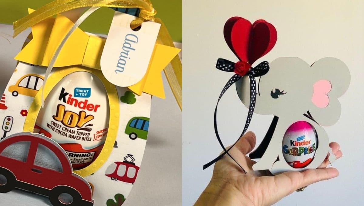 ¿Cómo decorar un huevo Kínder? 3 ideas creativas para decorar y regalar
