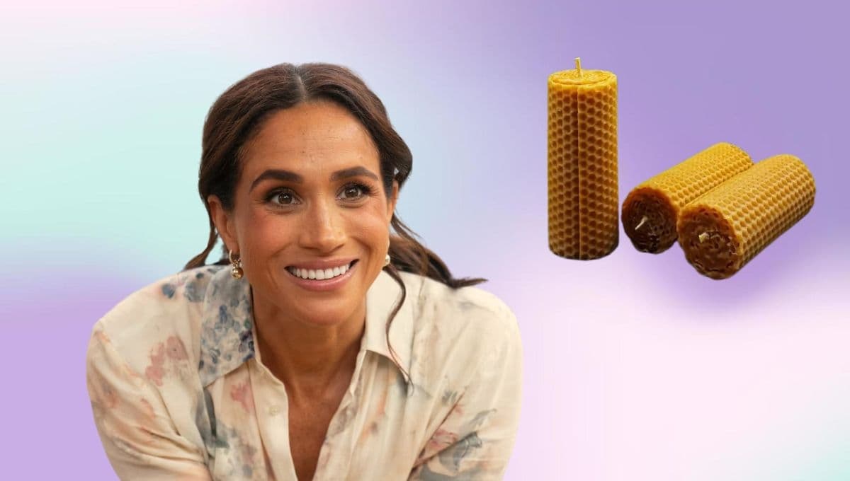 Meghan Markle enseña cómo hacer velas de cera de abeja para relajar tu hogar
