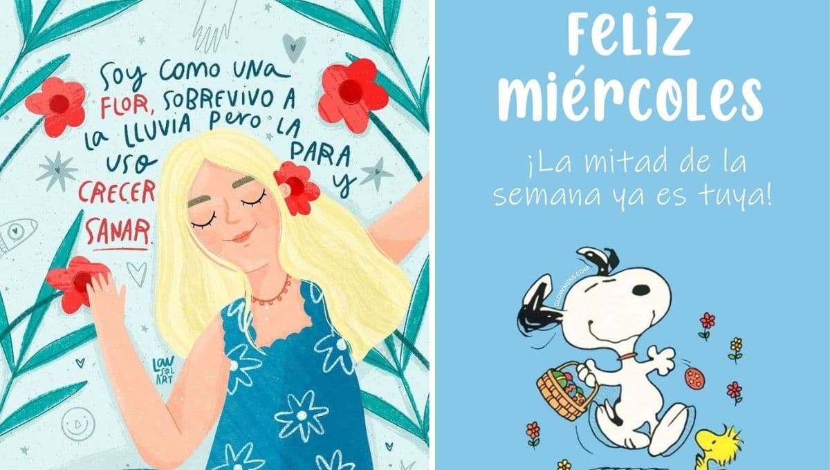 Feliz miércoles: 5 frases positivas para dar los buenos días
