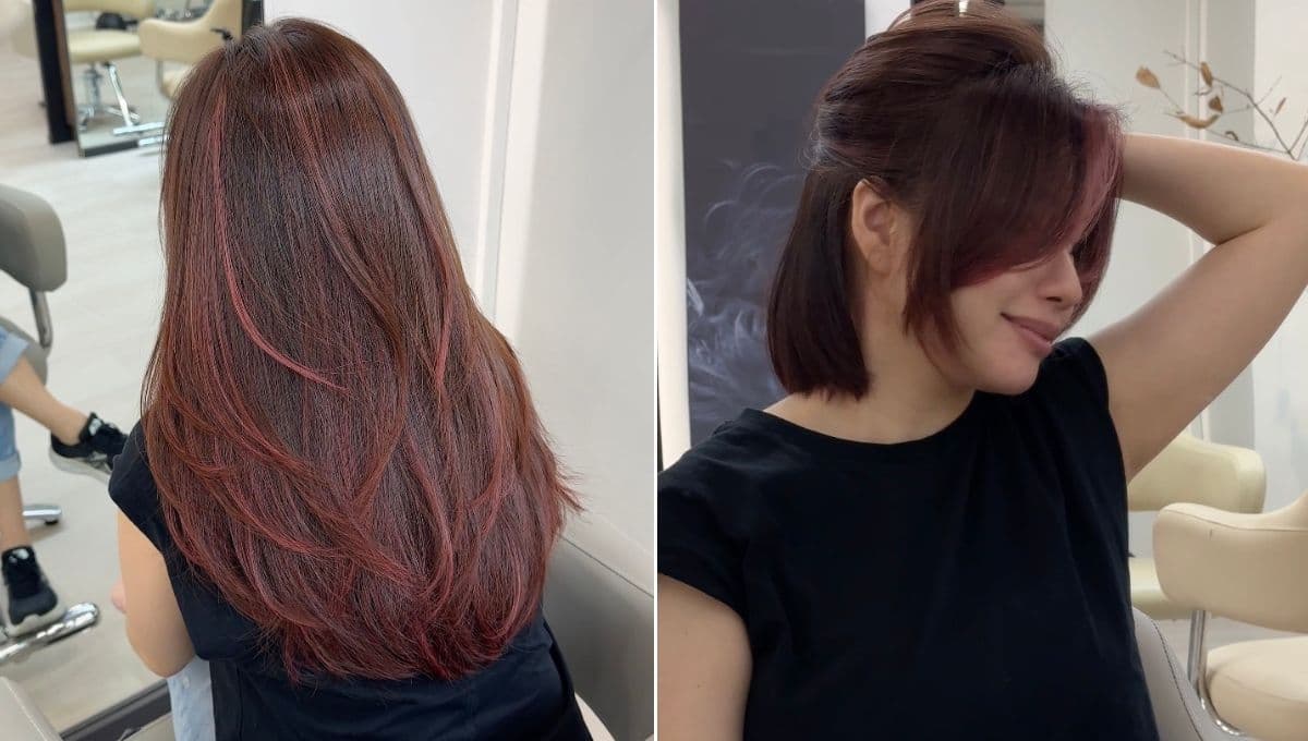 Corte bob oculto, la tendencia para tener un cabello corto y largo al mismo tiempo