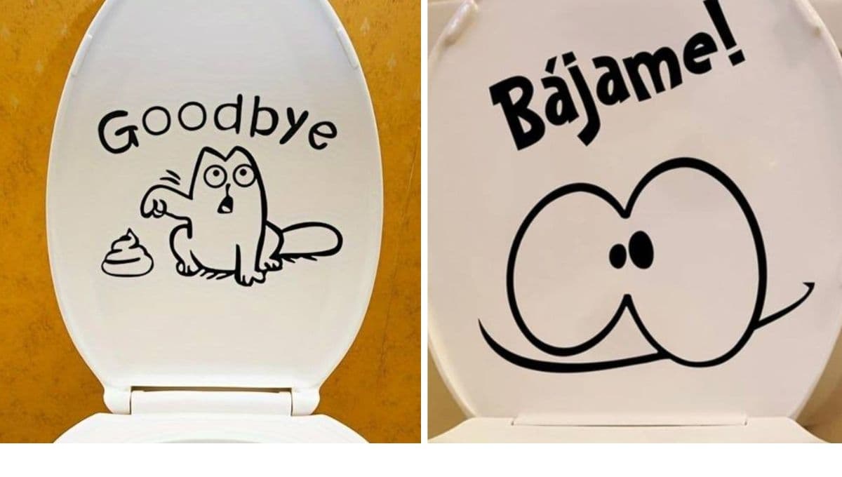 Letreros para mantener limpio el baño: 5 carteles con frases graciosas