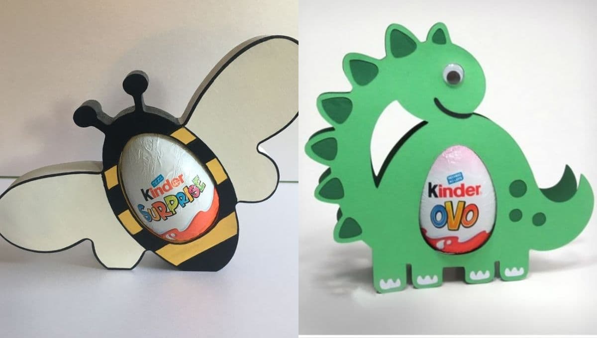 Ideas para decorar un huevo Kínder para el Día del Niño