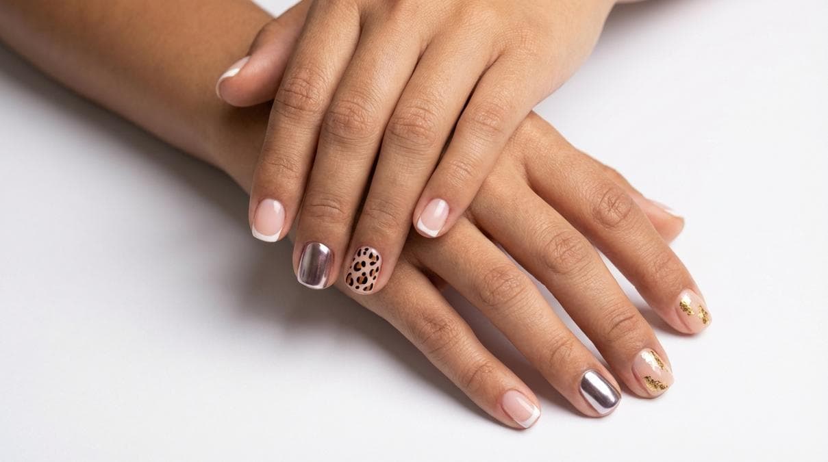 Diseños de uñas cortas increíbles sin extensiones